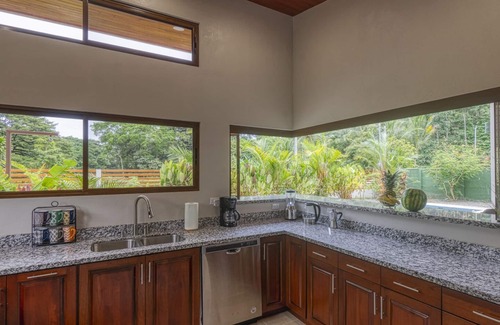 Dominical House | Large group rental - 2 new houses side by side steps from beach, bars, dining!