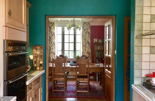 Jousse House | Large house over two floors with pool and gardens.