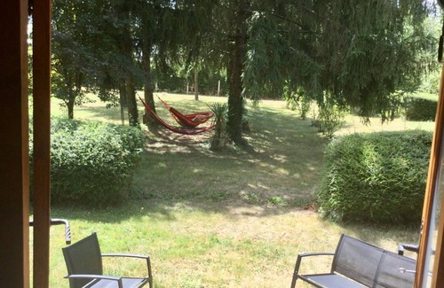 Jousse House | Large house over two floors with pool and gardens.