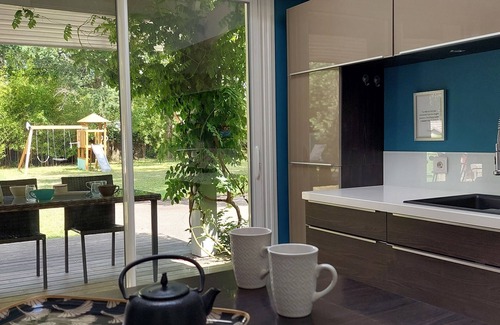 Saucats House | Large house with 2785 m2 of garden between Bordeaux and the Ocean - Heated swimming pool