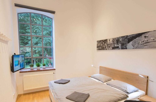 Stadtlohn Apartment | Large luxury apartment in the old locomotive shed in Stadtlohn - LokoMotel apartment with 165 m²