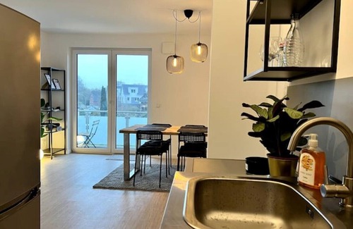 Norderstedt Apartment | Large new-build apartment in Hamburg - Modern & Netflix