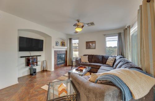 Coolidge House | Large Pool and Yard with Bocce Oasis in Coolidge!