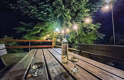 Podjazy House | Large, practically furnished holiday home with 2 balconies and pool.
