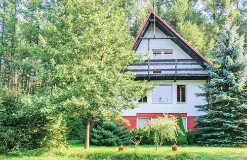 Podjazy House | Large, practically furnished holiday home with 2 balconies and pool.
