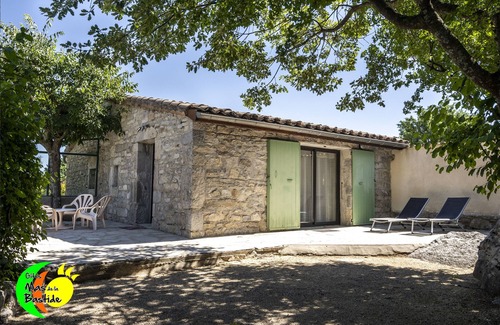Joyeuse Cottage | Large stone cottage, swimming pools, playgrounds, tennis courts