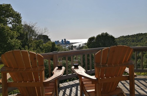 Ashfield-Colborne-Wawanosh House | Large Summer House with the stunning views, four bedrooms, deck and hot tub!