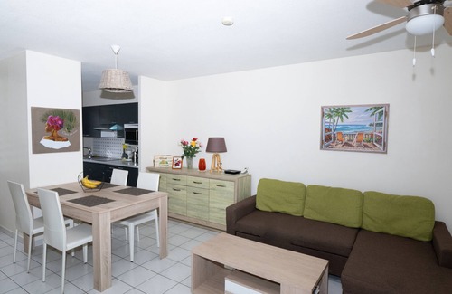 Le Marin Apartment | Large T2 classified 3 * terrace superb view on the bay of the sailor comfortable