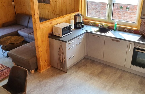 Blankenburg House | Large wooden house with sauna, in a quiet location by the bathing lake