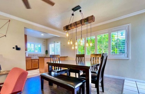 Olde Carlsbad House | Larkspur Down · Cheerful Home-Hot Tub-Play Structure-Walk to Food