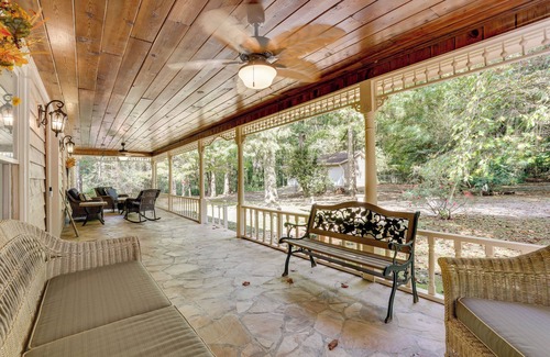 Lawrenceville Cottage | Lawrenceville Gem w/Boat Dock on Private Lake!