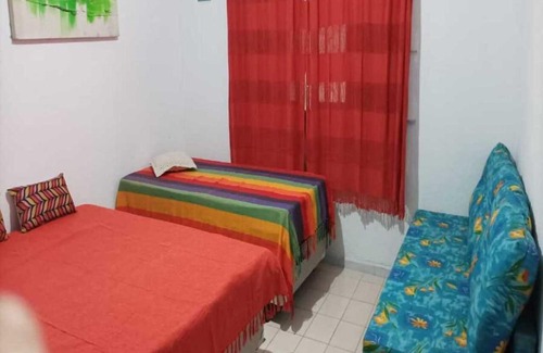 Itanhaem House | Lazer completo a 80 m praia