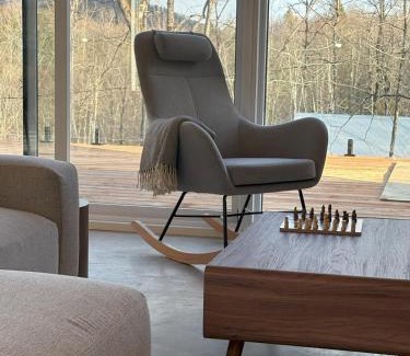 La Conception Ski Chalet | Le Ürban- Chalet avec Terrasse Spa BBQ vue Montagnes-près de Tremblant- nouveau