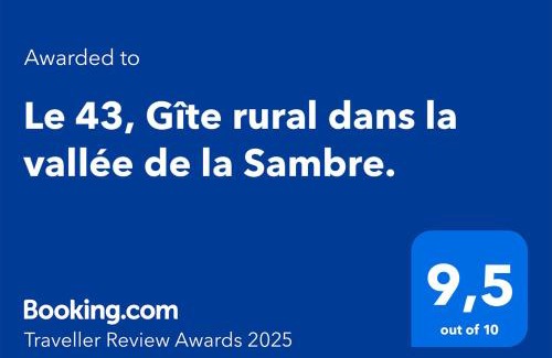 Merbes-le-Chateau House | Le 43 - Gîte rural 3 épis, près de Binche, Thuin et Mons