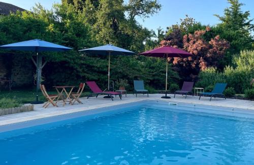 Saint-Laurent-sur-Gorre Bed & Breakfast | Le bain d'Alice