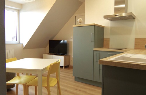 Criel-sur-Mer Apartment | Le Bateau Bleu, Appartement Avec vue mer