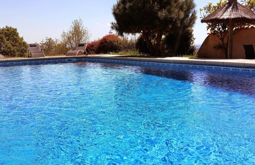 Saint-Andeol-de-Vals Cottage | Le clos des Mimosas - LE MIMOSAS- Large 12x6 saltwater swimming pool - shared