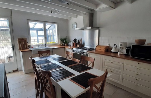 Cavron-Saint-Martin Cottage | Le Clos Saint Martin, charming gîte - 14 pers- Chic countryside 35mn from the sea