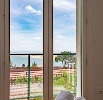 Pyla-sur-Mer Apartment | Le Cocon Des Dunes - Vue mer, Plage&Corniche à pied