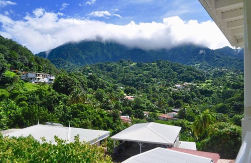 Le Morne-Vert Apartment | Le Colibri Vert - Vue sur Les Pitons du Morne Vert