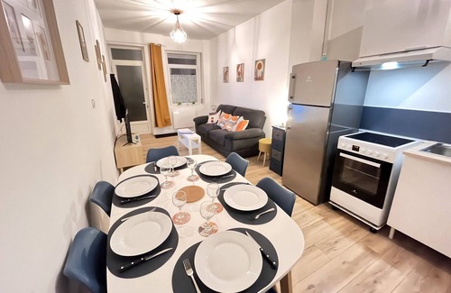 Calais Frethun House | Le Duplex 68m2 apartment close to shops, town center and beach