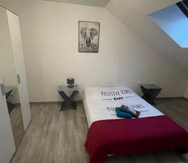 Paroy-sur-Tholon Apartment | Le Familiale climatisé & Wi-fi