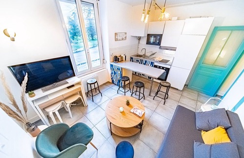 Yves Farge - Le Fleuve Apartment | Le Jean Jaures- 2 chambres- Gerland-Tony Garnier