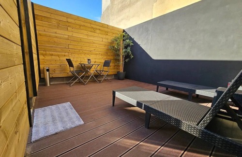 Lens Apartment | Le Loft Lens : Jacuzzi - sauna - hammam