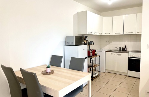 La Demi - Lune Apartment | Le Métropolitain - Grand studio coeur Tassin et gare