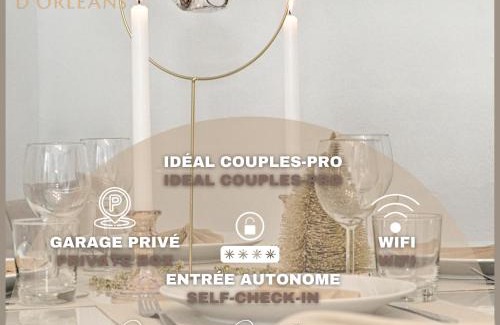 Saint-Vincent Apartment | Le Nid Cosy -Au Cœur d'Orléans