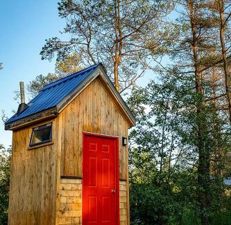 Notre-Dame-Des-Bois Ski Chalet | Le Pèlerin - Rustique Écoresponsable En nature