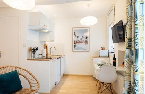 Centre ville - Urbanistes Apartment | Le Palm Spring - studio cosy en centre-ville