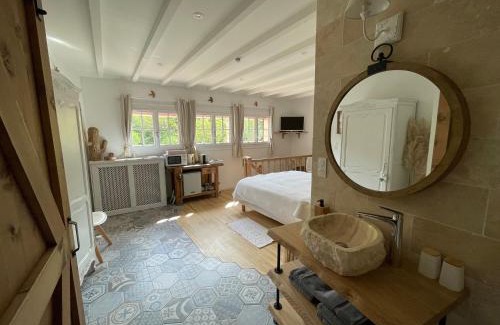 Saint-Epain House | Le Petit Nid du Vieux Logis Ravissante Suite dans vallée troglodyte
