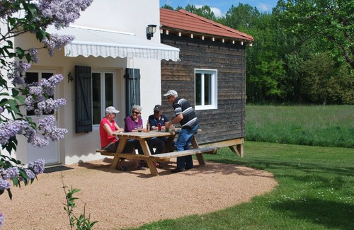 Saint-Germain-de-Salles Cottage | Le Pigeonnier, a charming cottage that mixes old and new.