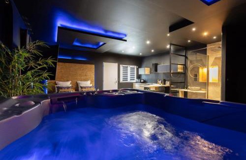 Cournon-dʼAuvergne Apartment | Le Pont des Amoureux Jacuzzi Wifi