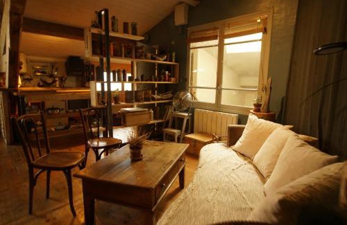 Ceret Apartment | Le Refuge Cérétan, grand et bel appartement mansardé en plein centre