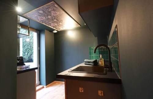 Luxeuil-les-Bains Apartment | Le Speakeasy - Escape Room et ça Terrasse Privée