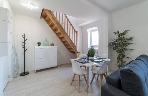 Mulhouse Apartment | Le Sweet Duplex - Free parking + Wifi