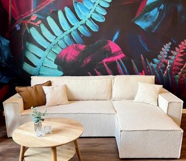 Zentrum-Nordwest Apartment | LE Vacation Arena Apartment, Küche, Parkplatz, Netflix, Free TV
