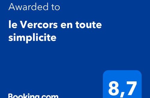 Autrans-Meaudre-en-Vercors Apartment | le Vercors en toute simplicite