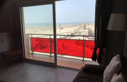 Sainte-Cecile-Plage Apartment | LES BALCONS ROUGES Sea View - Impressive sea view