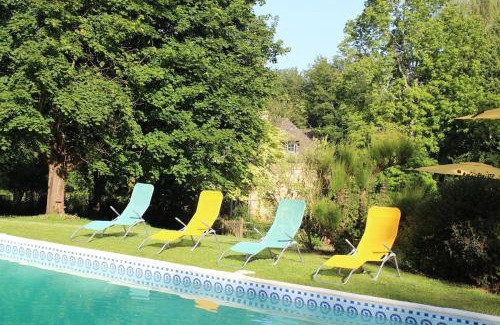 Vimoutiers House | Les Bambous, avec piscine, tennis et lac privatif