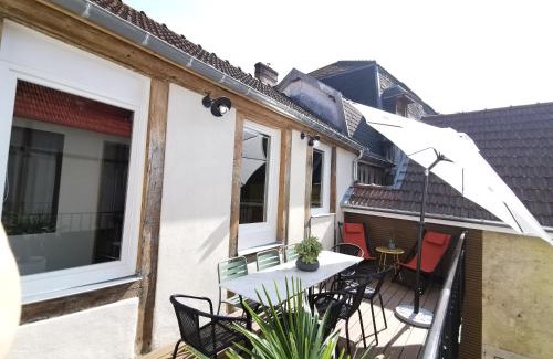 Ay Apartment | Les Bulles d'Aÿ - Terrasse