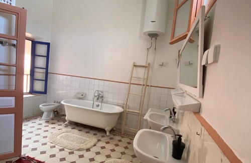 Ahl Agadir House | Les Chalizés", at the beginning of the medina and a 3-minute walk from the beach.