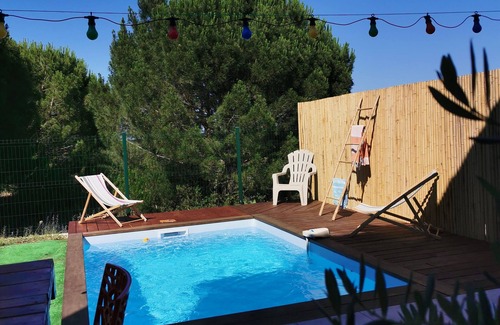 Euzet-les-Bains House | Les Cigales, le Calme et la Sérénité en Famille Proche de Nîmes et de Sommières
