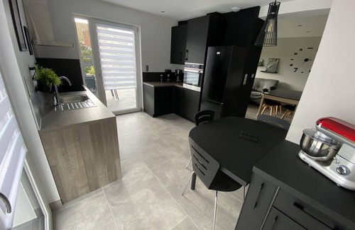 Bischwihr Apartment | "Les Gîtes côté Blind" 4pers all comfort 70m² with garden near Colmar.