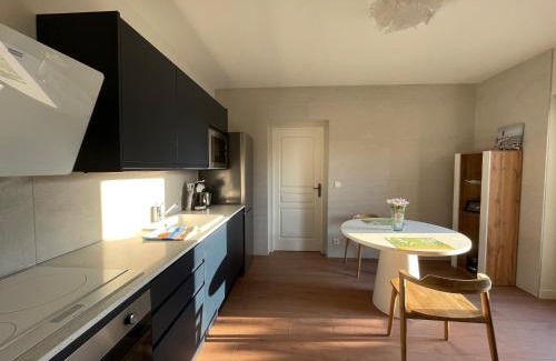 Baden Apartment | Les Hauts de Locmiquel apartment with private heated pool