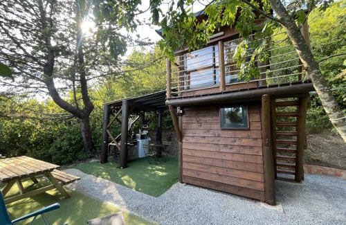Privas Other | Les lucioles cabane chalet avec Jacuzzi privatif
