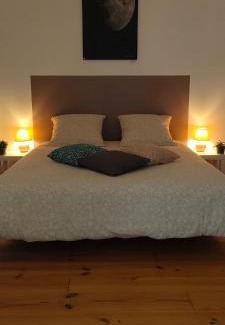 Pertheville-Ners House | les Lys Jolie suite parentale privative deux adultes avec sdd