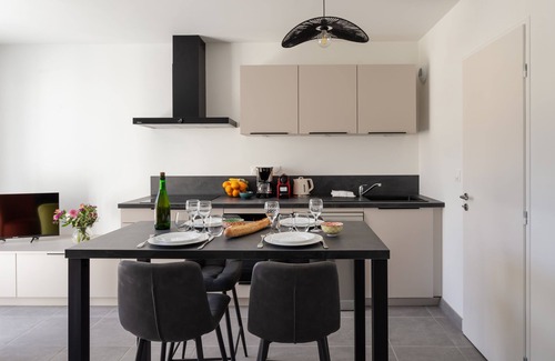 Sables-d'Or-les-Pins Apartment | Les pins #201 - Appt à moins d'un km de la plage